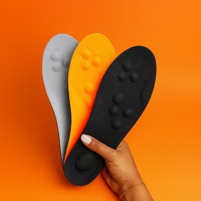 Palmilhas ortopédicas com pontos de massagem | STEPEASE